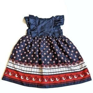 Satin Ruffle Dress Janie Jack